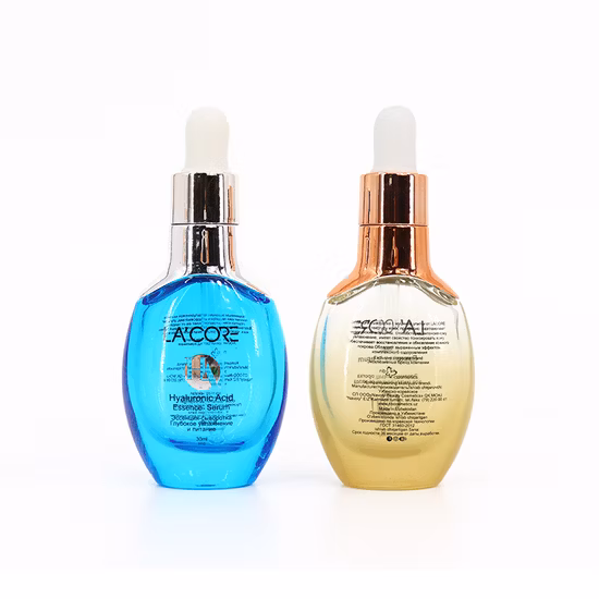  en stock!  Bouteille d'huile essentielle de 30ml, bouteille cosmétique, compte-gouttes de Lotion d'essence en verre
