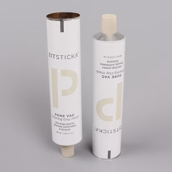 Chapeau pliable en aluminium adapté aux besoins du client de perceur de Conual de tubes de cosmétiques