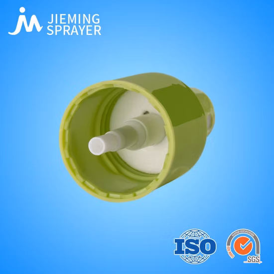 Couleur d'alimentation d'usine en plastique personnalisé PP brouillard de parfum pulvérisateur à brume fine pour l'utilisation de bouteilles cosmétiques pompe de pulvérisation de brouillard de haute qualité