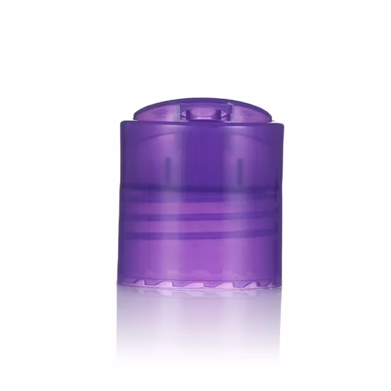 20/410 24/410 24/415 28/410 28/415 Bouchon supérieur à disque en plastique pour bouteille cosmétique